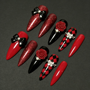 Exclusive Design Handmade Nail Art Press-On Nails Acrylic Nails